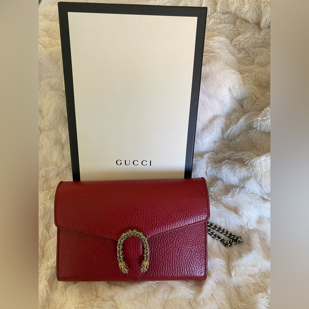Red Dionysus Gucci Purse